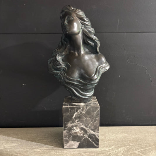 Austin Productions "Camille" Bust 7.5" W x 4.5" D x 16" H