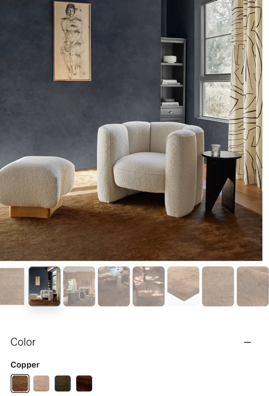 Lulu & Georgia- Chiltern Handmade Rug, 9’L x 12’W x 1”H