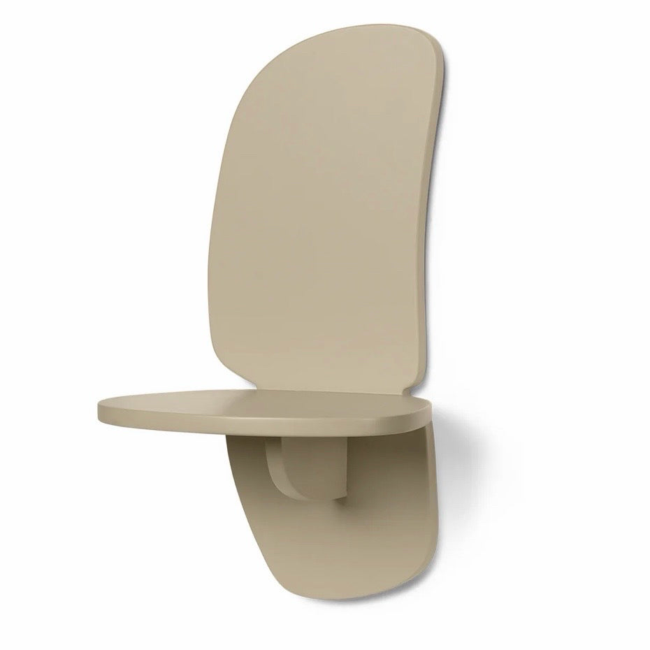 Pilu Shelf, Cashmere, 8.7"W x 7.5"D x 15.7"H