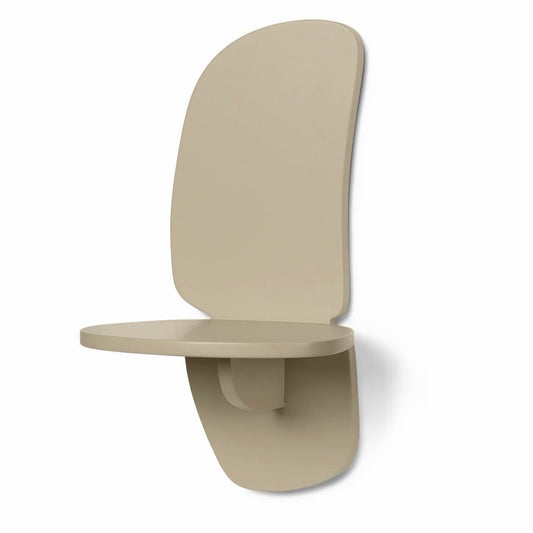 Pilu Shelf, Cashmere, 8.7"W x 7.5"D x 15.7"H