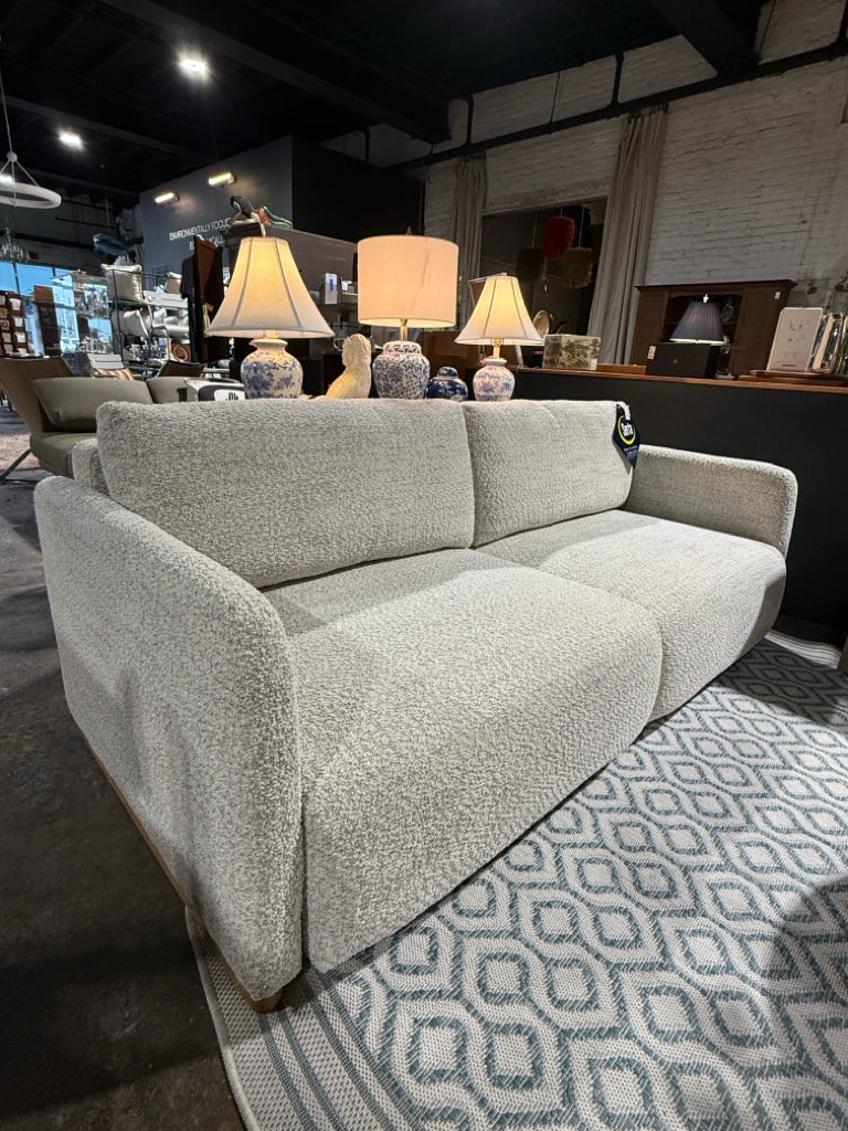 Tahoe Convertible Sofa, Serta, ivory, 42.1" W x 86" D x 34.3" H