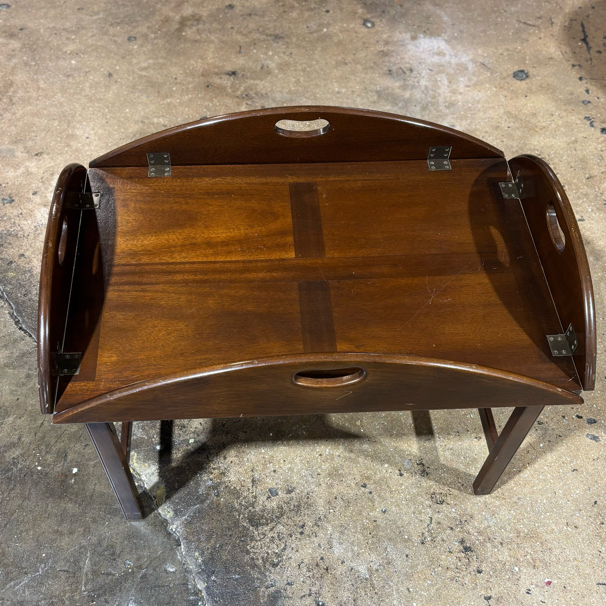 Wooden Butlers Cocktail Table