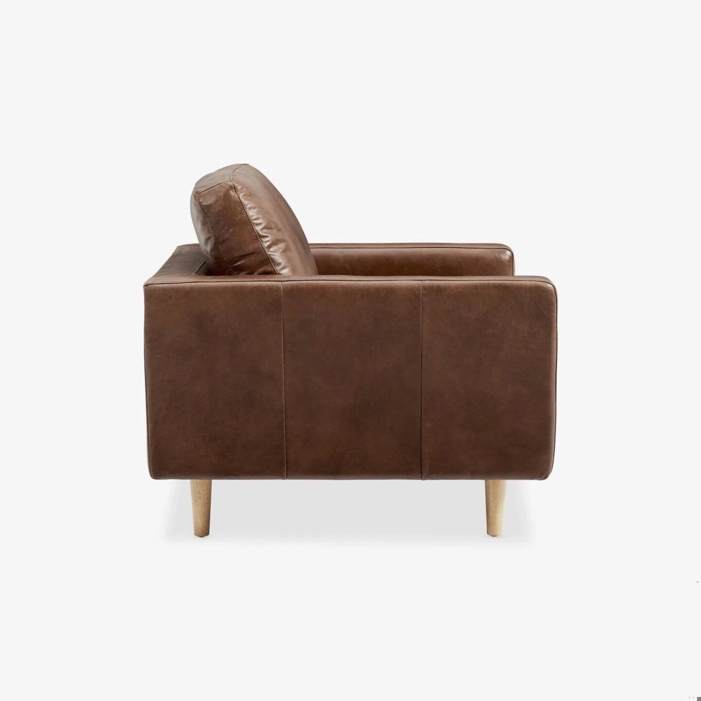 NEW Hewitt Occasional Armchair, Cognac Leather