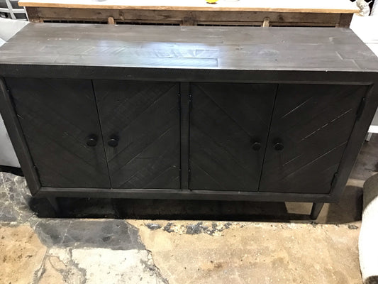 Ashley Rustic Dining Room Server with 2  Shelves 60"L x 18"W x 35"H