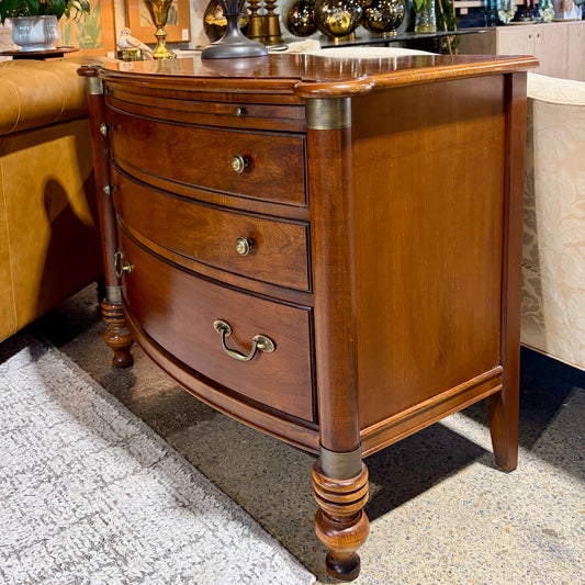 Nautica, Mahogany Finish 3 Drawer Chest, 40"W x 22"D x 32.25"H (AS IS)