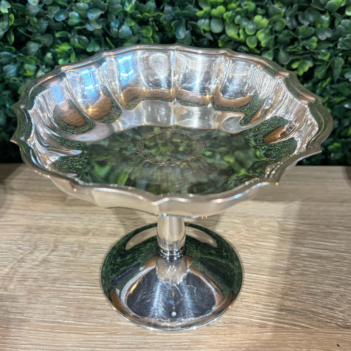 VTG ISC Silver Plate Compote Dish