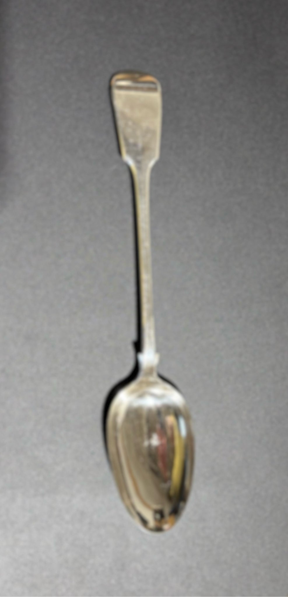 Antique Muirhead Sterling Serving Spoon 12" L x 2.75" W