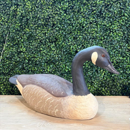 Decorative Canada Goose Decoy, 18"L x 11"H x 8"W