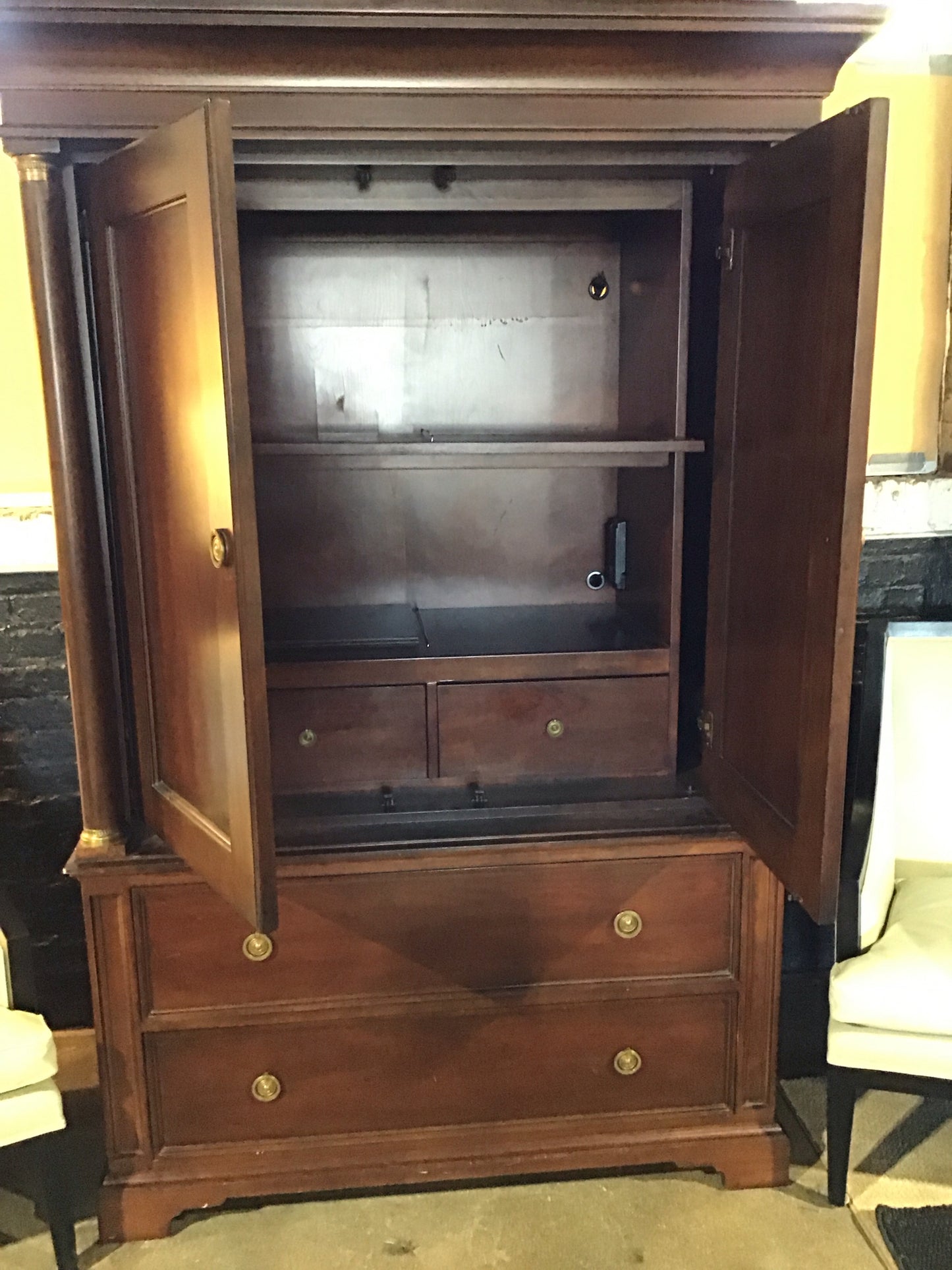Martha Stewart for Bernhardt Armoire 80"H 55"W 30"D