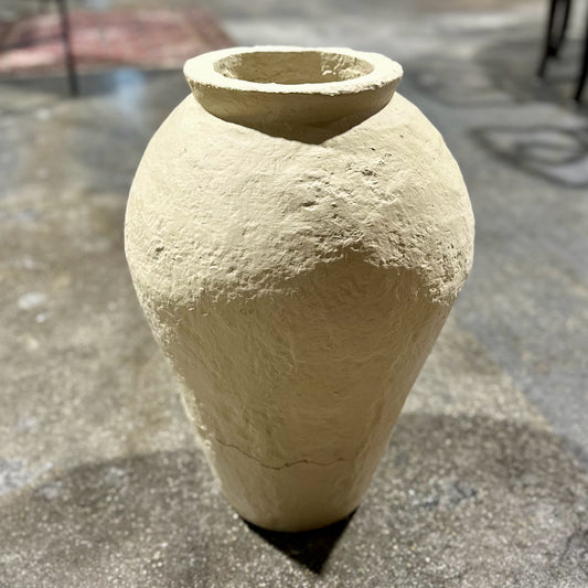 AS-IS Amber Lewis x Four Hands Olivos Paper Mache Vase