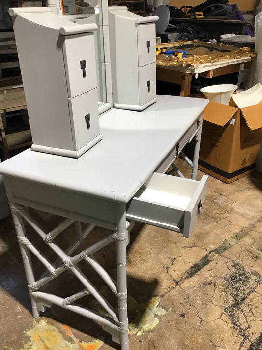 Asian Inspired Vanity Table 47" L x 20" W x 61" H