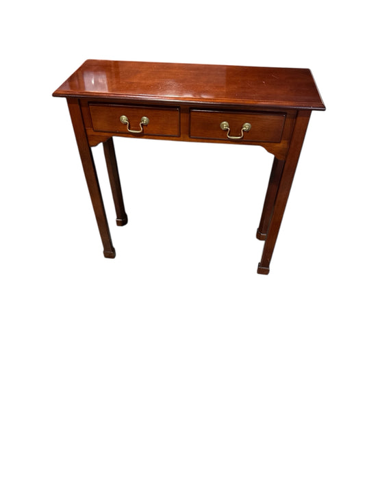 Bombay side table, 31"W x 12.5"D x 29.5"H