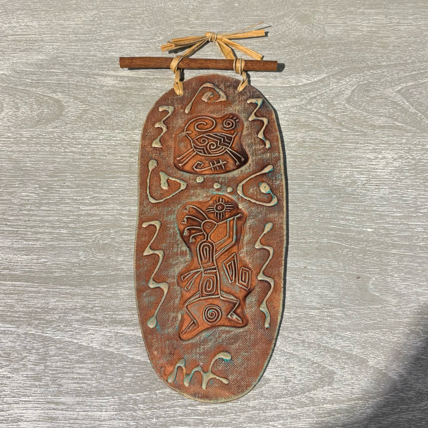 Clay Sculpture Panel 5.5" W x 12" L