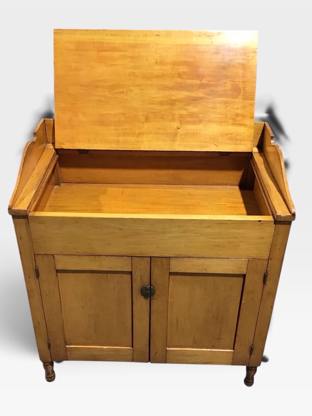ATQ Dry Sink Cabinet, Pine, 30L x 17W x 33H