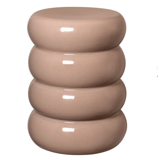 Toru Round Stool/Side Table, Fungi