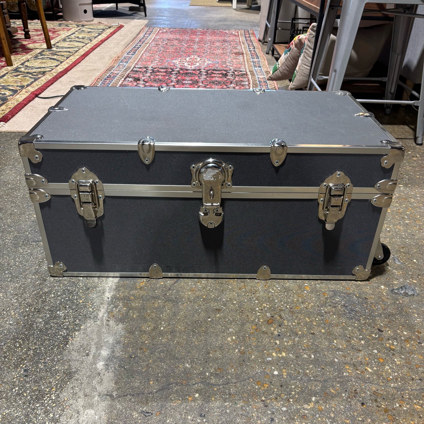 Storage Trunk with Wheels 32" L x 18" W x 14" H