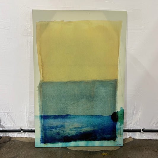 Colorblock Wall Art "Parvez", 30"W x 45"L x 1.5"D