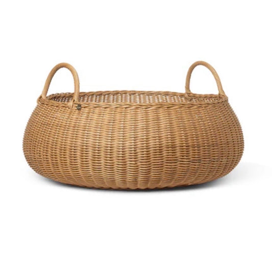 Ferm Braided Basket, 23.6"Dia x 12.6"H