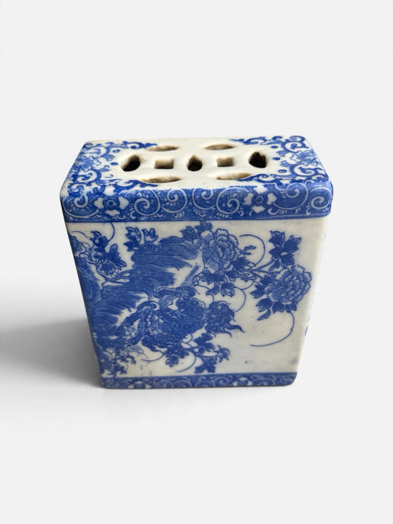 ATQ Chinese Opium Pillow/Headrest, 4.5"W x 5"D x 2.5"H