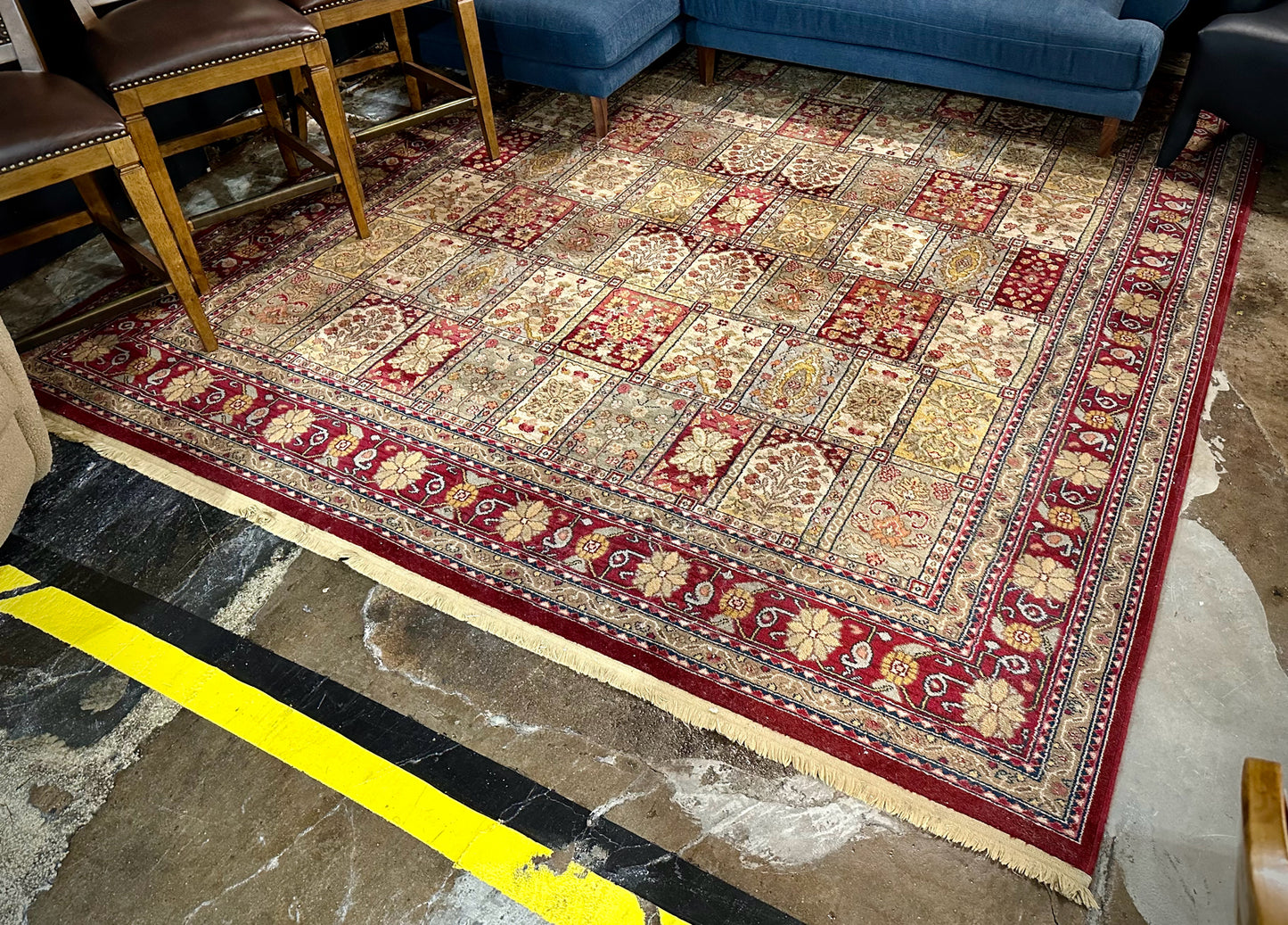 Karastan Bakhitiyari Wool Rug, Antique Legends 8.8 x 10
