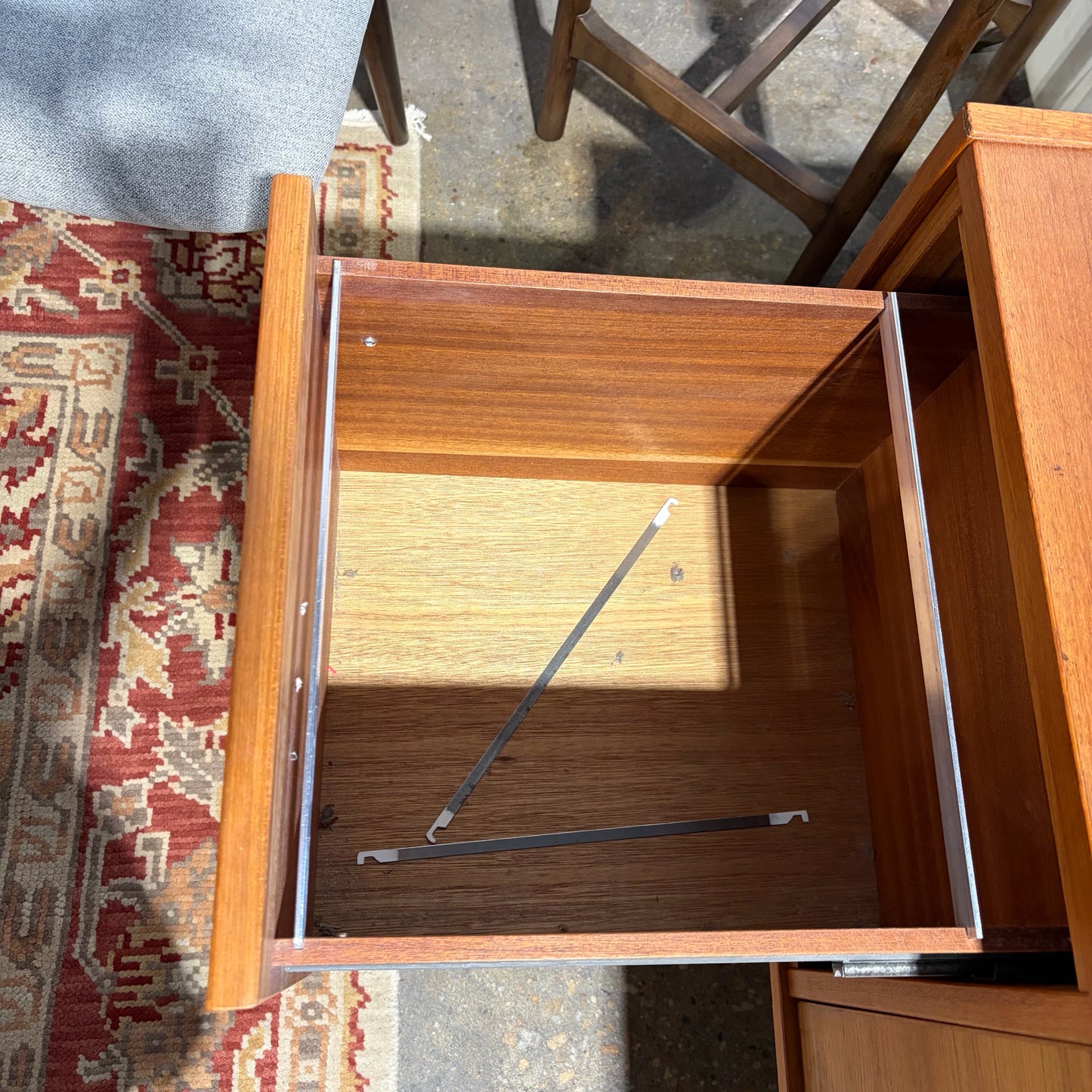 Lovig Dansk Design Credenza w/Locking File Drawers, 63"W x 18.5"D x 29"H