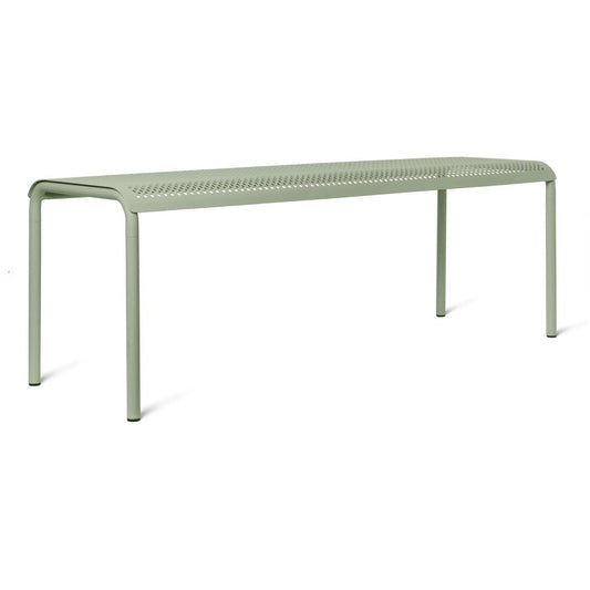 Ferm Living Dapple Outdoor Bench, Tea Green, 51.2"W x 15.7 "D x 17.7