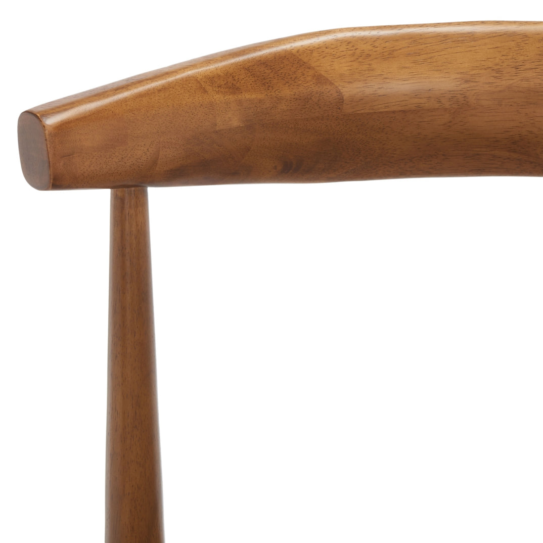 NEW IN BOX Lionel Retro Barstool, Walnut/Dark Grey, 21.9" W x 21.1" D x 41.9" H