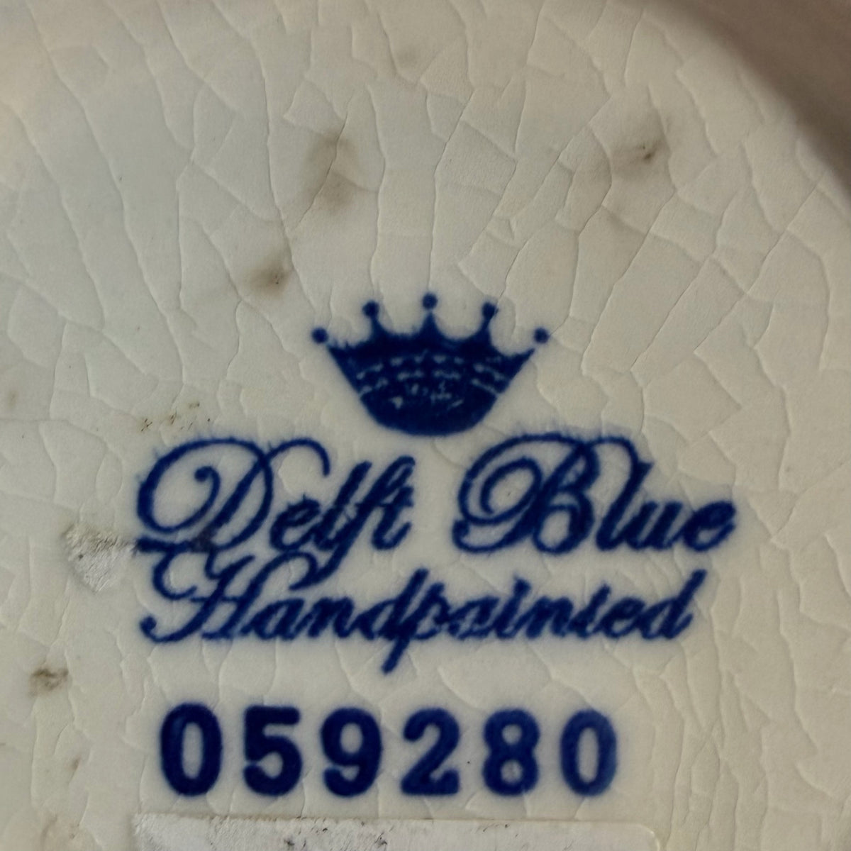VTG Delf Ceramic Tulip Vase