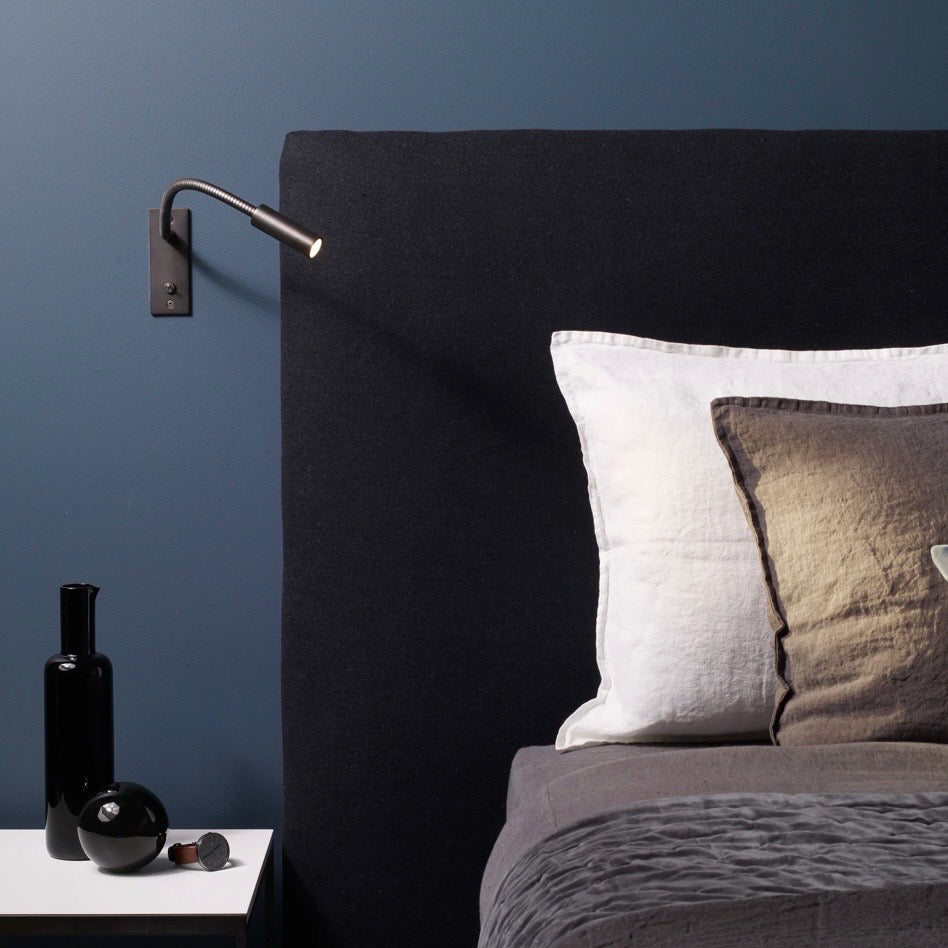 Leo Switched LED Reading Wall Sconce