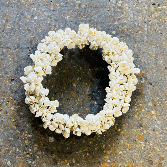 Cockle Shell Wreath 11" D x 2.5" H