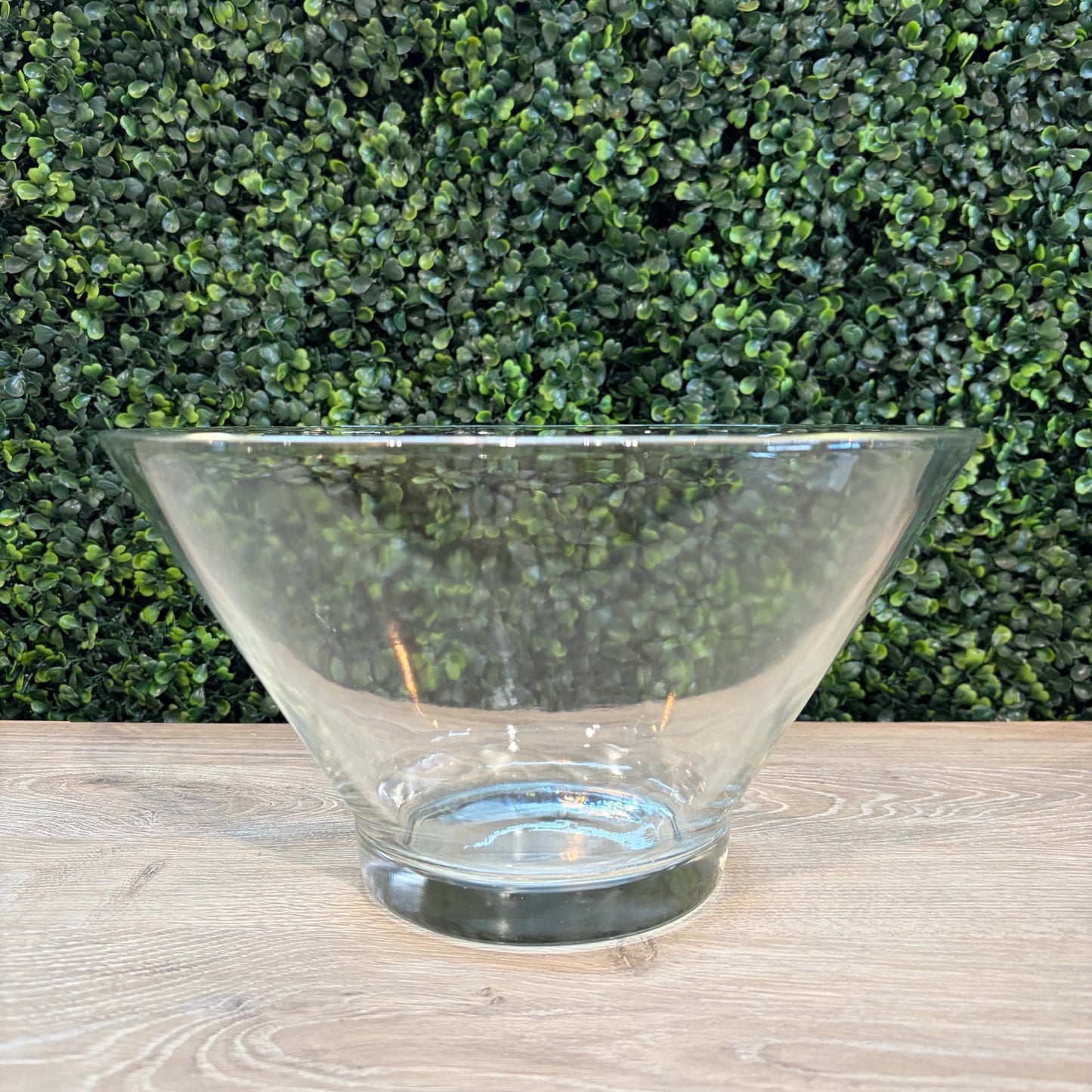 Glass Bowl, 6"H x 10.5"Dia