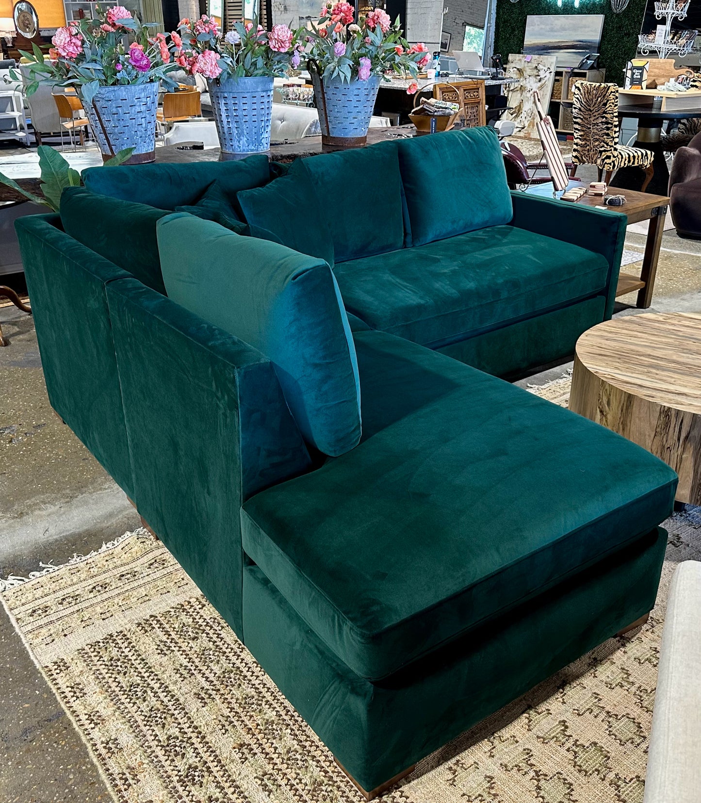 Scarlett Sectional, 138" W x 39" D x 36" H