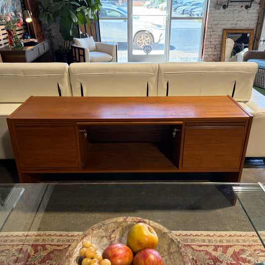Lovig Dansk Design Credenza w/Locking File Drawers, 63"W x 18.5"D x 29"H