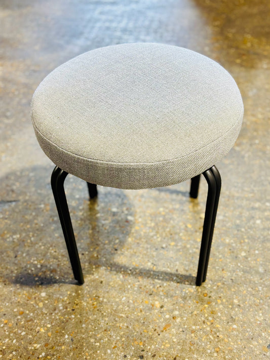 West Elm Stacking Stool, gray 17.05" H x 17" D