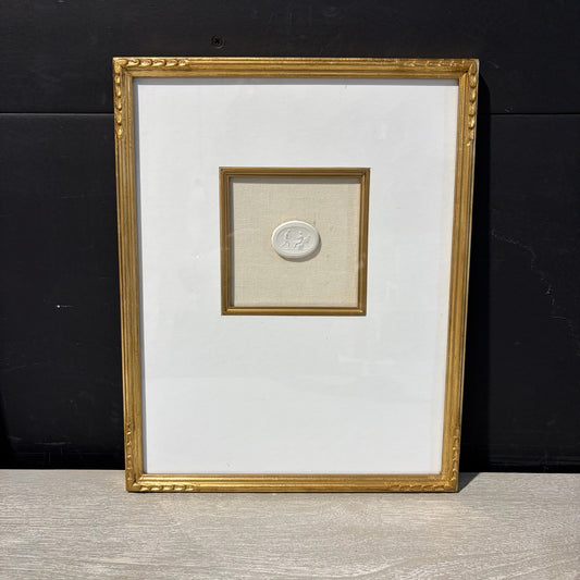 Hermes and ApolloFramed  Intaglio, 15"H x 12"W