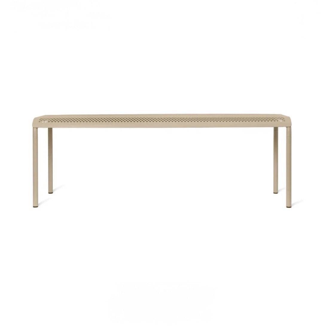 Ferm Living Dapple Outdoor Bench, Cashmere, 51.2"W x 15.7 "D x 17.7