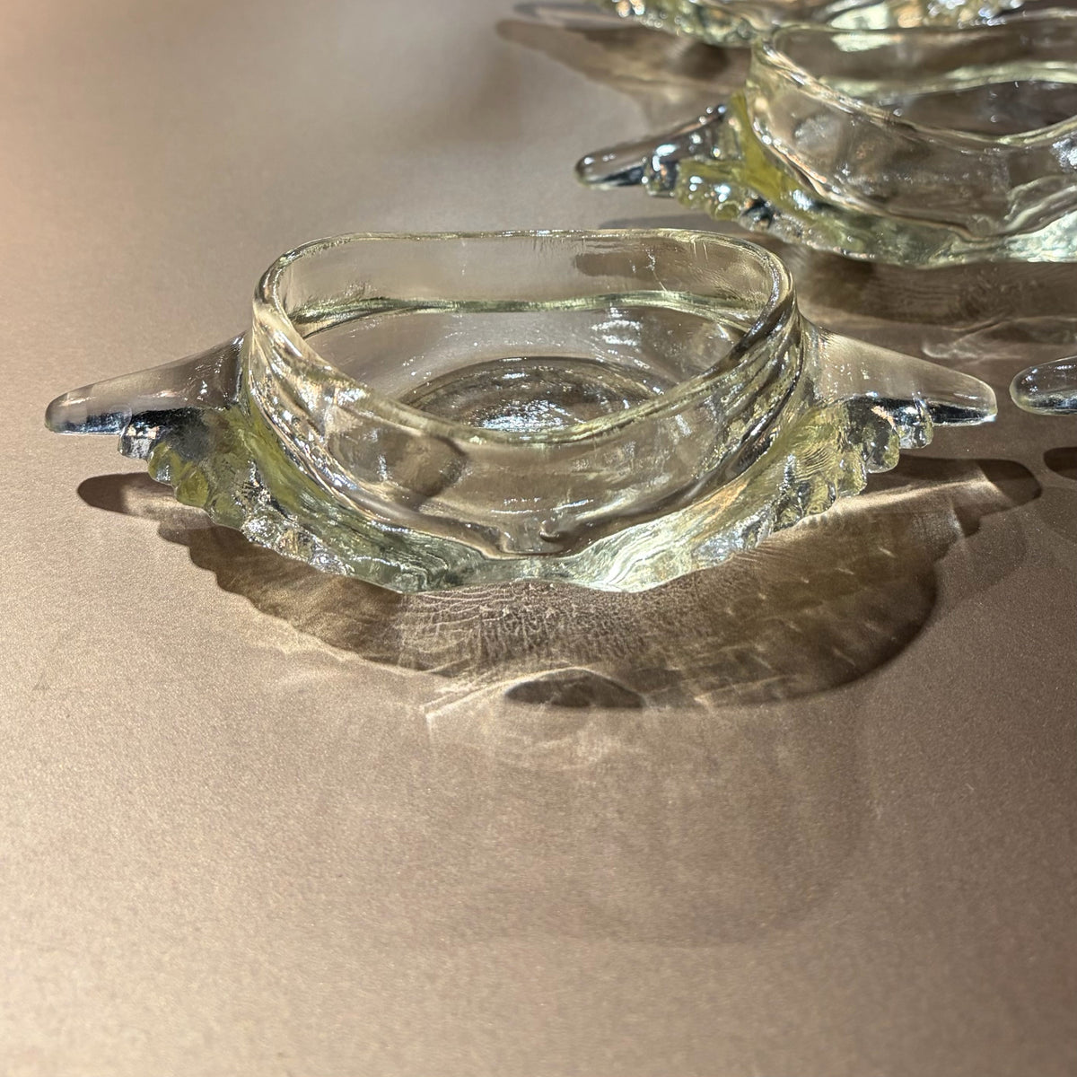 6 VTG Glasbake Glass-Deviled Crab Baking Dish, 6"W x 3"D x 1.5"H