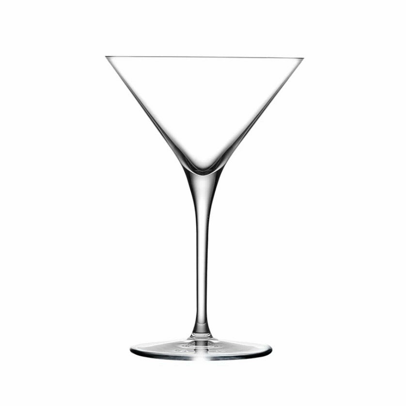 Vintage Martini Glass (Set of 3), 4.8"Dia x 7.3"H
