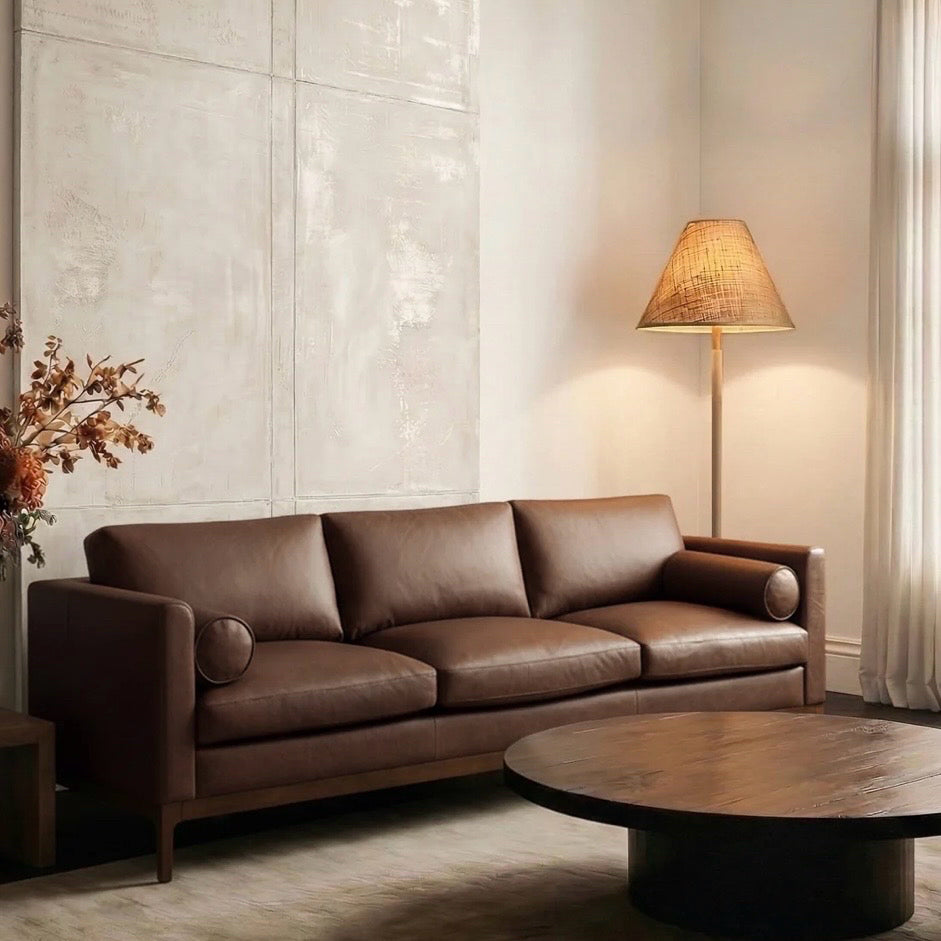 Poly & Bark Toscano 89 Sofa - Bridle Brown Leather