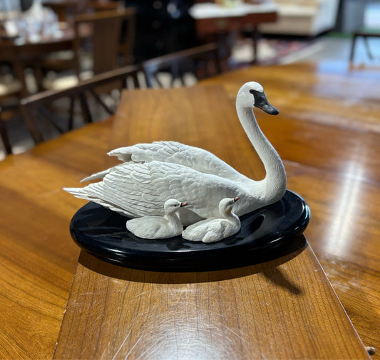 Franklin Mint "Under Her Wing" Figurine 12" W x 8" H x 7" W