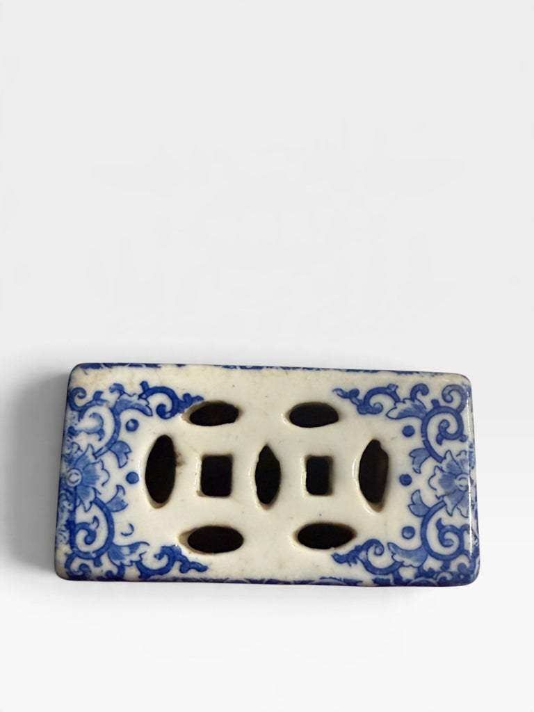 ATQ Chinese Opium Pillow/Headrest, 4.5"W x 5"D x 2.5"H