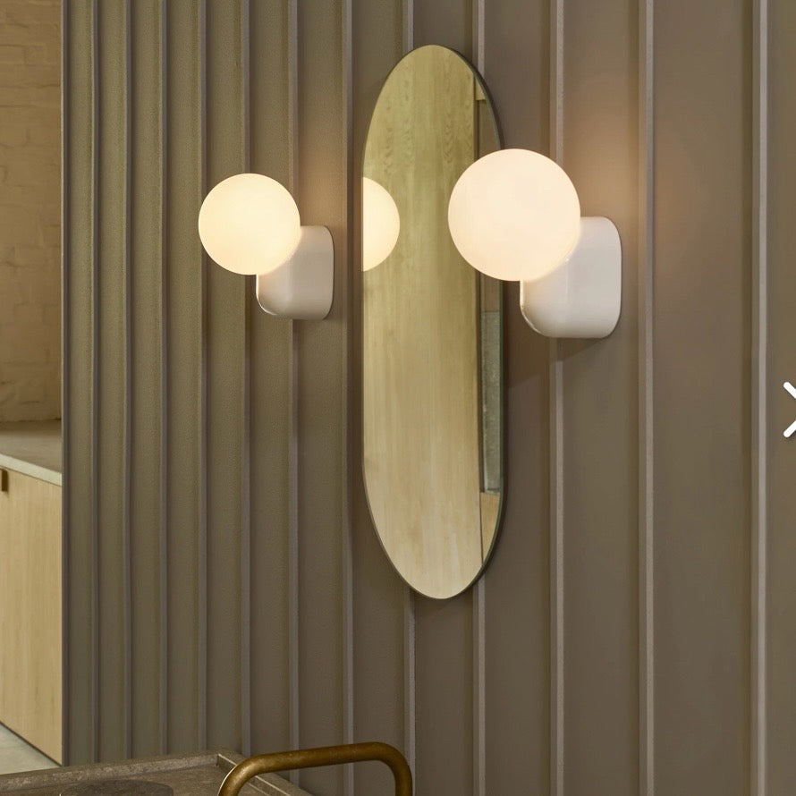 Lyra Bathroom Vanity Light, 4.75"W x 6.25"D x 7"H