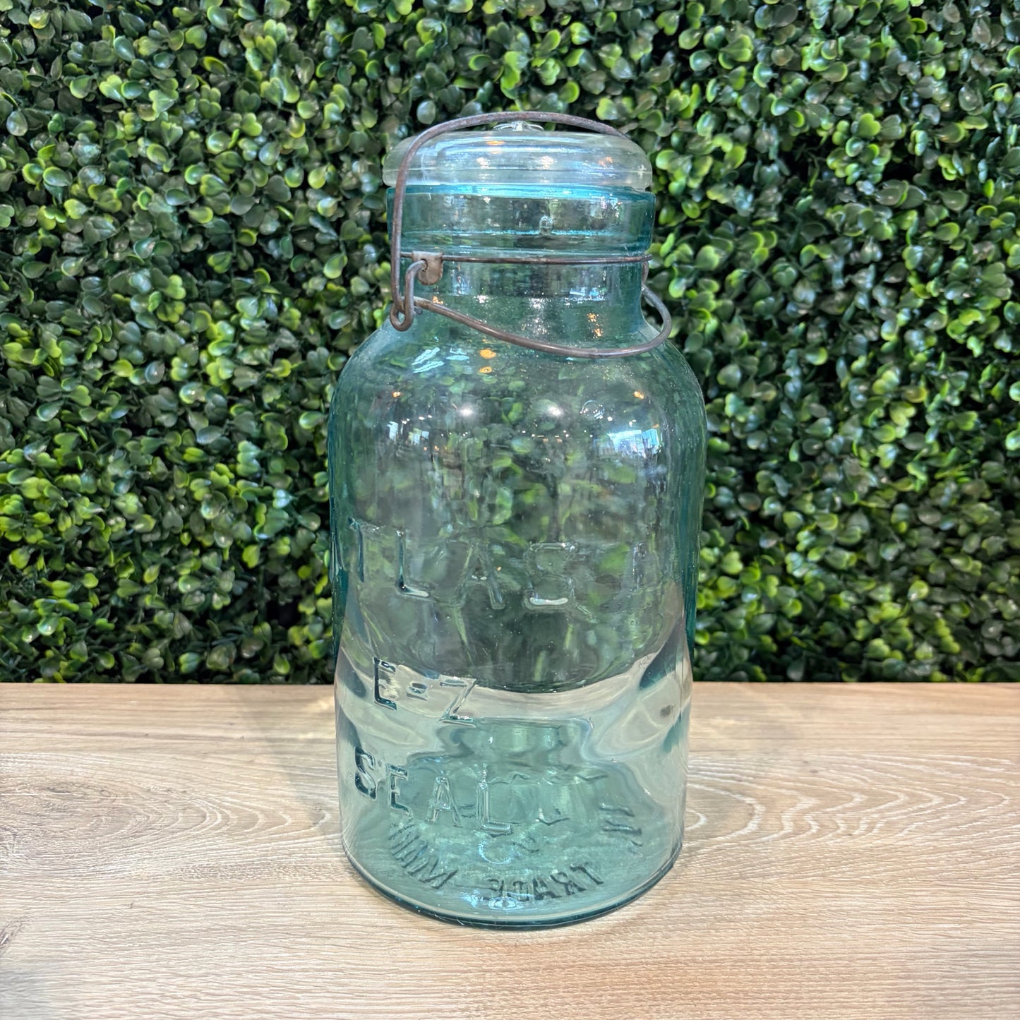 Blue Atlas E-Z Seal Jar, 9.75"H x 5"Dia