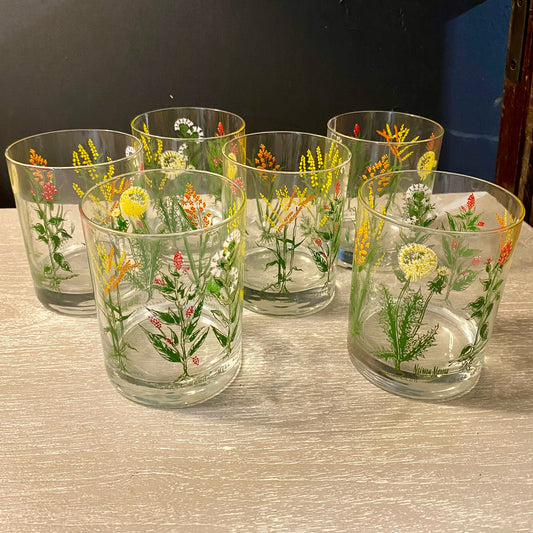 Set of 6 Neiman Marcus Highball, 4.1 "H x 3.25"D