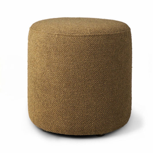 Ethnicraft Barrow Pouf, Ginger