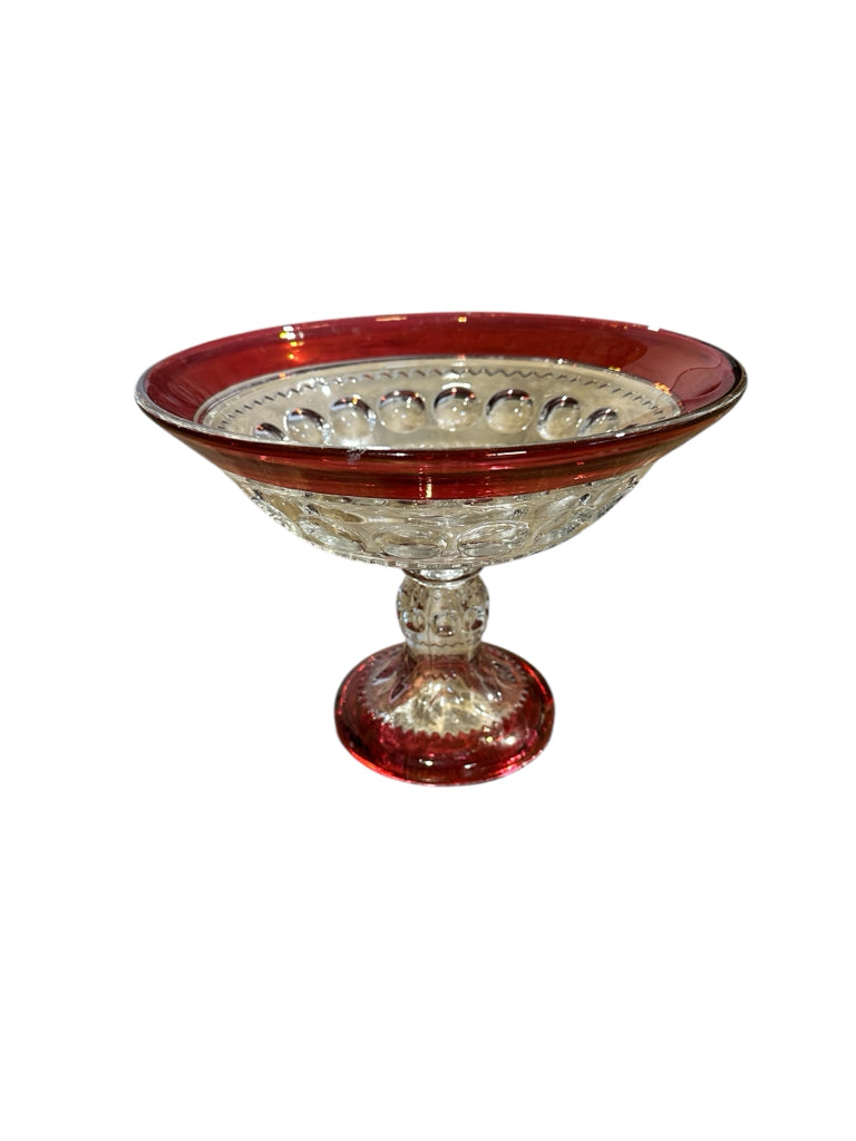 Tiffin Kings Crown Compote 8"H x 10"D x 10"W