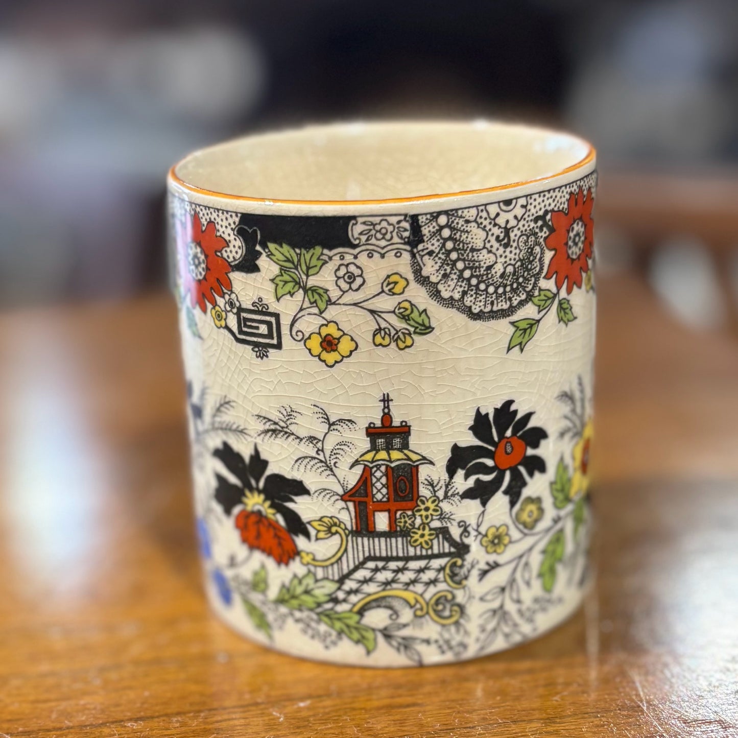 Vintage Royal Norfolk Cup,  2.75" Dia x 3" H