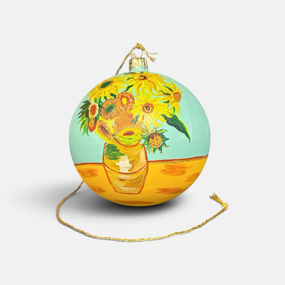 Van Gogh Sunflower Ornament