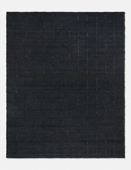 NEW Harper Jute Rug by Jake Arnold, Midnight / 9' x 12'