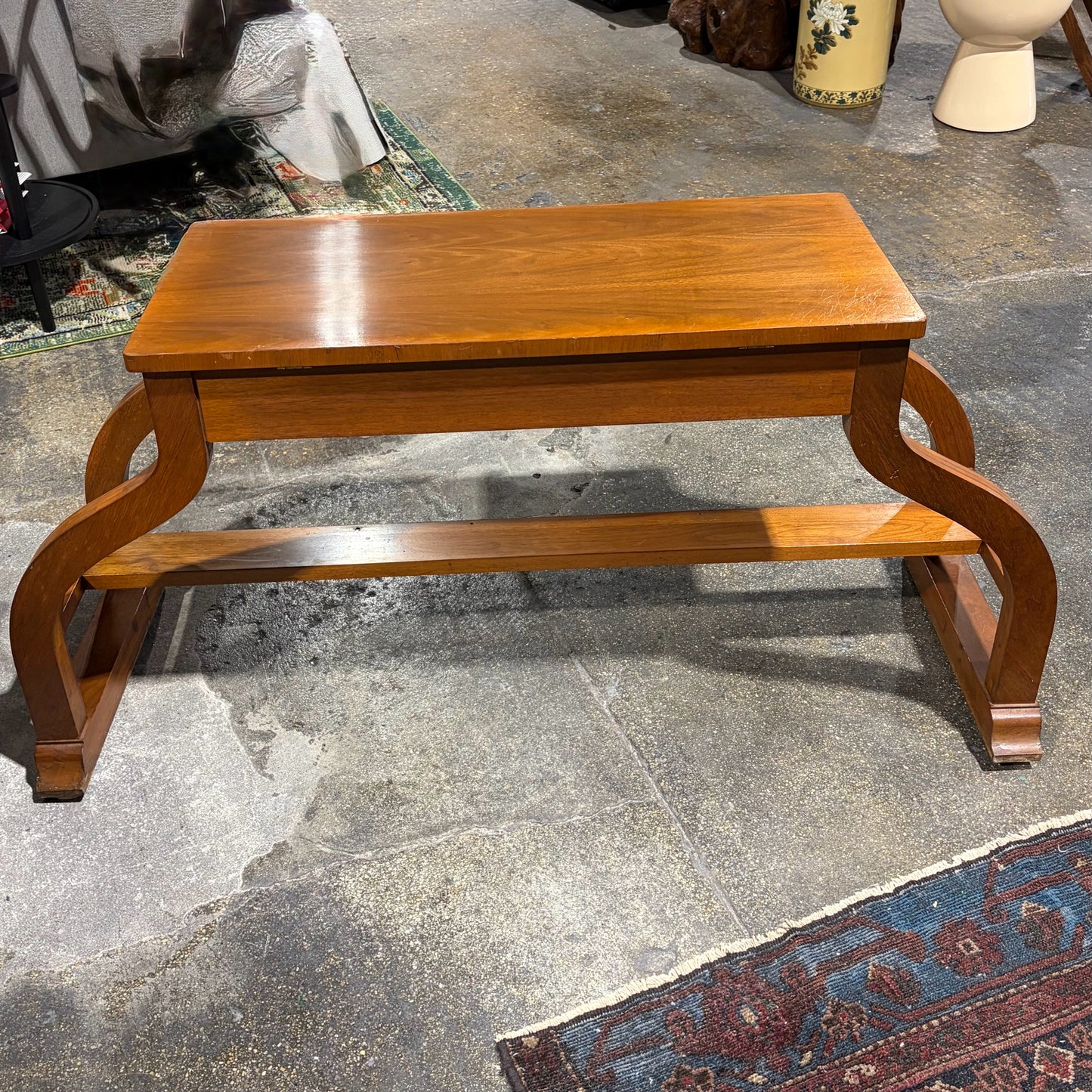 VTG Solid Wood Organ Bench, 49"W x 17"D x23.5"H